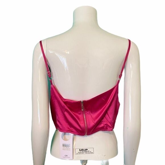 CHARLIE HOLIDAY Dynasty 90’Crop Top.Size M,L - Picture 4 of 13